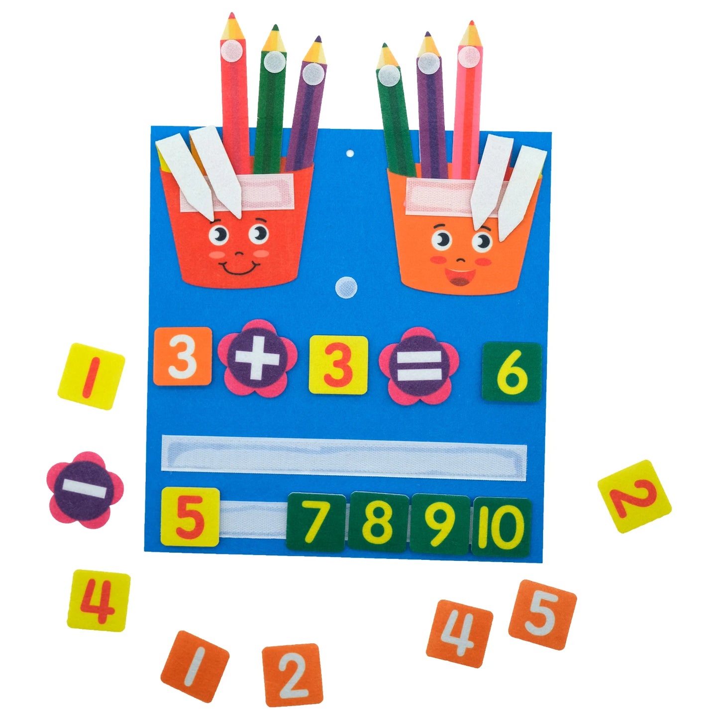 Montessori Toys- Finger Number Learning